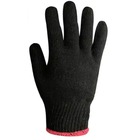 Luva Preta Pigmentada Tricotada Segurança Epi Canteiro Obra |